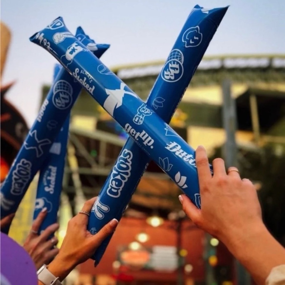 DUTCH BROS THUNDER STICKS GAMEDAY NOISE MAKERS NEW SEALED 2024